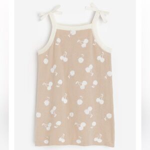 H&M Knit Dress Cherry print